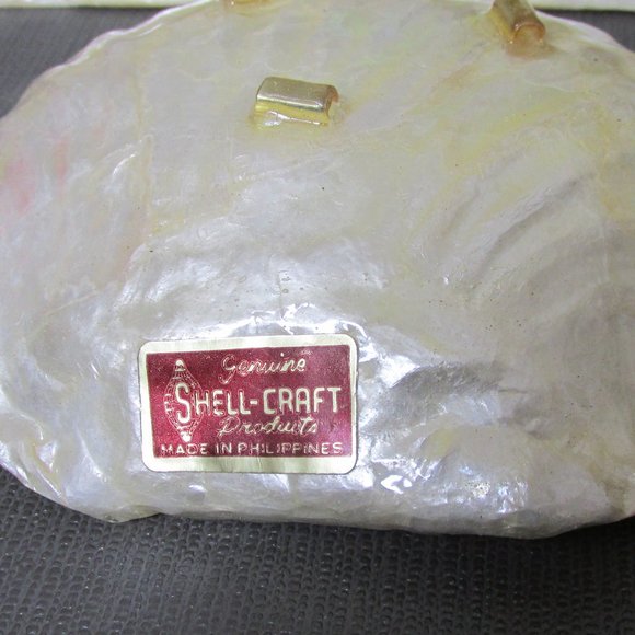 Philippine Capiz Shell and Resin Bathroom Accessory Set - Picture 3 of 3